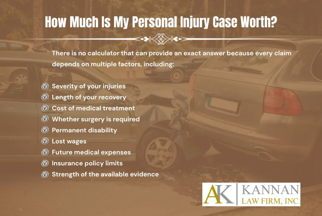How Much Is My Personal Injury Case Worth